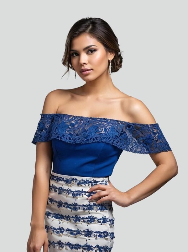 Athena Bandage Midi Dress - Image 2